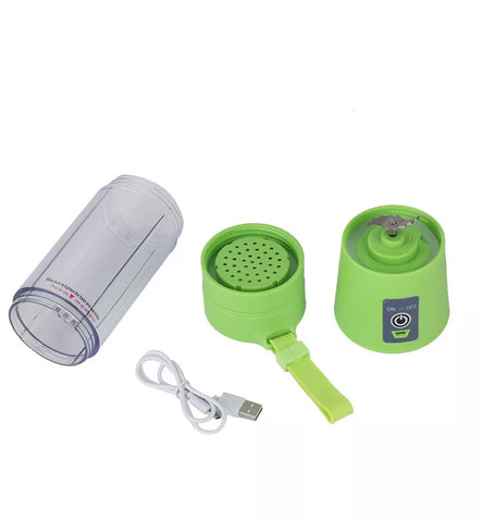 Image of 380ml USB Electric Fruit Juicer Smoothie Maker Blender Shaker Bottle Portable UK