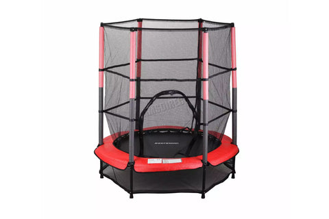 Image of Childrens Kids Trampoline With Safety Net – 4.5FT Multiple Colours