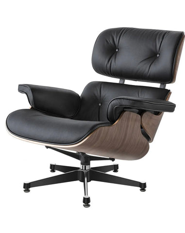 Image of Designer Lounge Chair & Ottoman