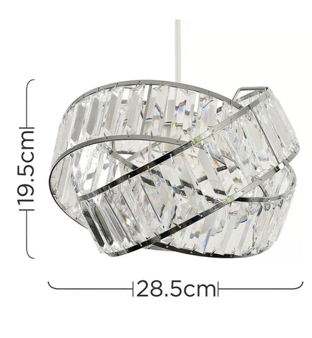 Image of Ceiling Light Shade Modern Acrylic Jewel Pendant