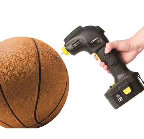 Image of Rechargeable Cordless Tyre Inflator Air Compressor Car Pump