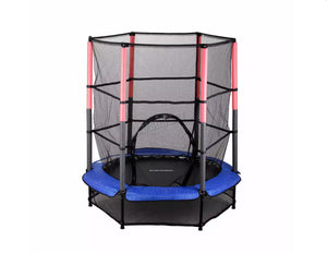 Childrens Kids Trampoline With Safety Net – 4.5FT Multiple Colours