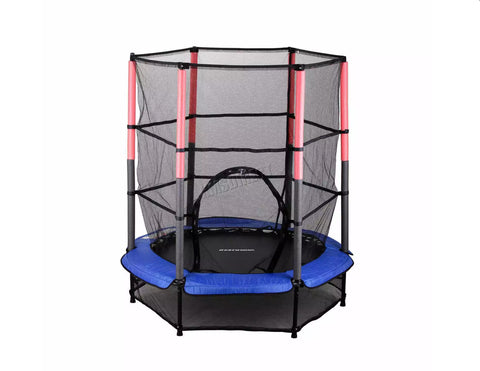 Image of Childrens Kids Trampoline With Safety Net – 4.5FT Multiple Colours