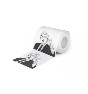 Boris Johnson Face Printed Toilet Paper