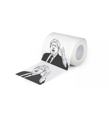 Image of Boris Johnson Face Printed Toilet Paper