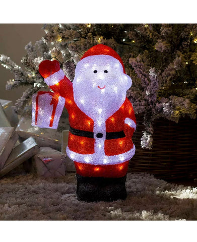 Image of Christmas Light Acrylic Character LED Novelty Decoration Outdoor Indoor Santa, Snowman, Penguin, Fox, Bear, Mushroom Lights