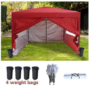 Premier Waterproof 3x3m Pop Up Marquee With WEIGHT BAGS