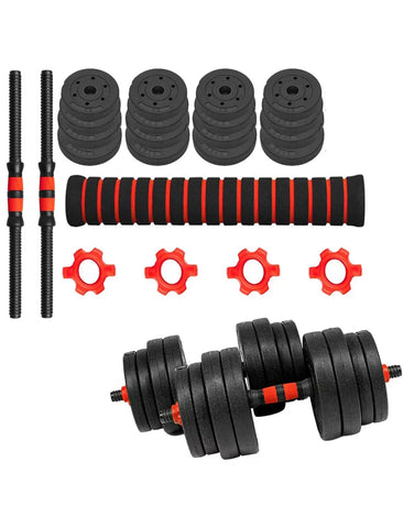 Image of 30kg Adjustable Dumbbell Dumbell Weights With Barbell