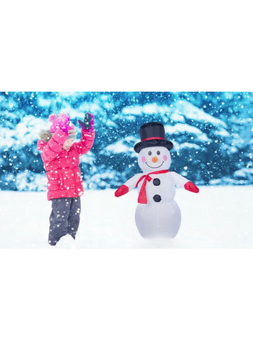 Image of Christmas Inflatable Snowman Light Up Decoration