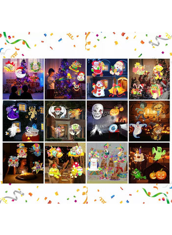 Image of LED Laser Projector Light Halloween Christmas
