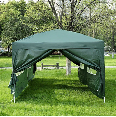 Image of Heavy Duty 6m x 3m Waterproof Pop Up Marquee Gazebo