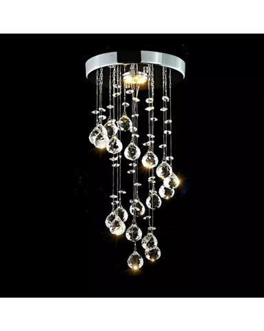 Image of LED Crystal Pendant Light Chandelier