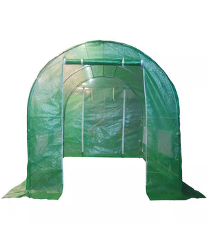 3x2x2m Polytunnel Greenhouse Fully Galvanised Steel Frame Pollytunnel