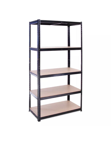 Image of Galvanised 5 Tier Shelving Unit Racking Garage Heavy Duty Shelf