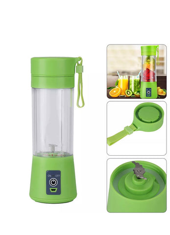 Image of 380ml USB Electric Fruit Juicer Smoothie Maker Blender Shaker Bottle Portable UK
