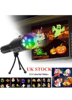 LED Laser Projector Light Halloween Christmas