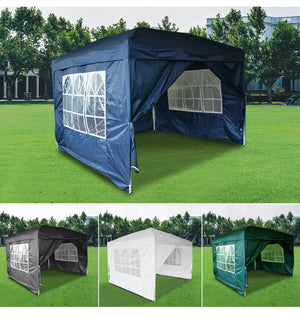 3x3m Pop Up Gazebo Waterproof Marquee