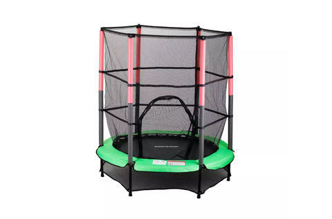 Image of Childrens Kids Trampoline With Safety Net – 4.5FT Multiple Colours