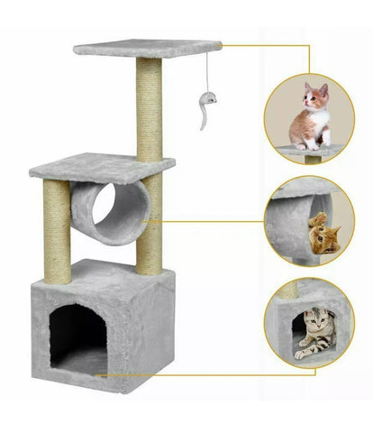 Image of Cat Tree Tower Scratch Post