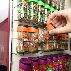 Spice Herb Jar Rack Holder