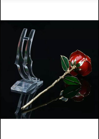 Image of 24K Gold Dipped 100% Real Forever Rose Flower