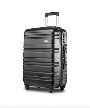 Black Hard Trolley Suitcase Luggage Set of 3