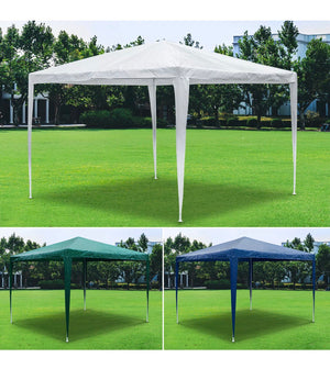 3MX3M WATERPROOF GAZEBO MARQUEE CANOPY GARDEN TENT WAS £60