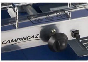 Campingaz Camping Chef Folding Double Burner Stove Portable Cooker With Grill