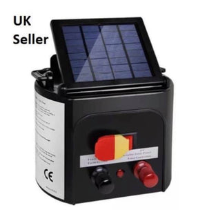 5km Solar Power Electric Fence Energiser With Built In Battery