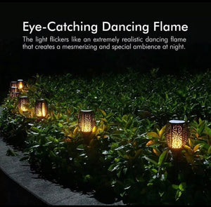 Brand New Solar Garden Lights waterproof LED flickering flames torch landscape