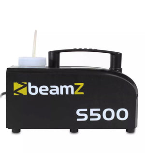 BEAMZ REMOTE SMOKE MIST FOG EFFECT MACHINE DISCO PARTY DJ STAGE 500W FREE FLUID