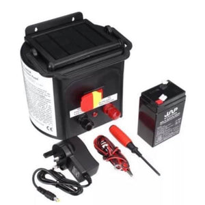 5km Solar Power Electric Fence Energiser With Built In Battery