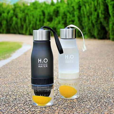 Image of Limited Edition 650ml Water Bottle plastic Fruit infusion bottle Infuser Drink Outdoor Sports Juice lemon Portable Kettle - Free Productz