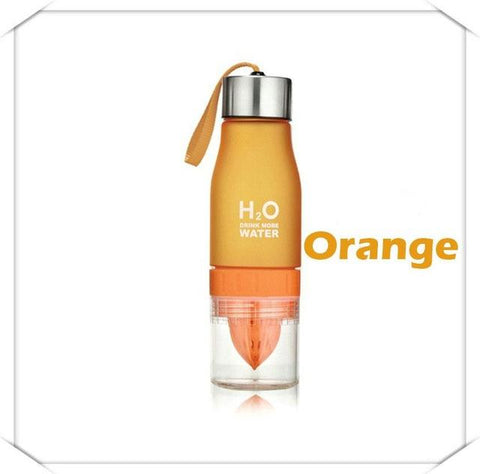 Image of Limited Edition 650ml Water Bottle plastic Fruit infusion bottle Infuser Drink Outdoor Sports Juice lemon Portable Kettle - Free Productz