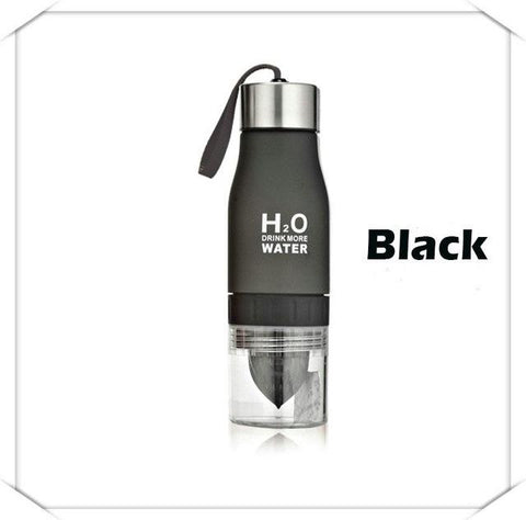 Image of Limited Edition 650ml Water Bottle plastic Fruit infusion bottle Infuser Drink Outdoor Sports Juice lemon Portable Kettle - Free Productz