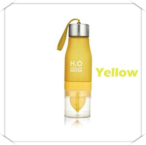 Image of Limited Edition 650ml Water Bottle plastic Fruit infusion bottle Infuser Drink Outdoor Sports Juice lemon Portable Kettle - Free Productz