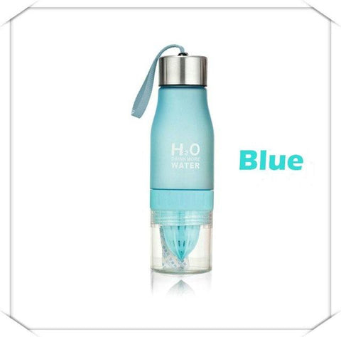 Image of Limited Edition 650ml Water Bottle plastic Fruit infusion bottle Infuser Drink Outdoor Sports Juice lemon Portable Kettle - Free Productz