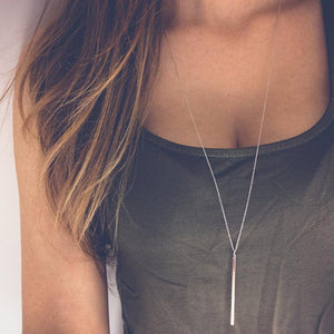 Bar Pendant Necklace - Free Productz