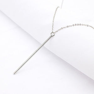 Bar Pendant Necklace