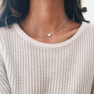 New Tiny Heart Necklace - Free Productz