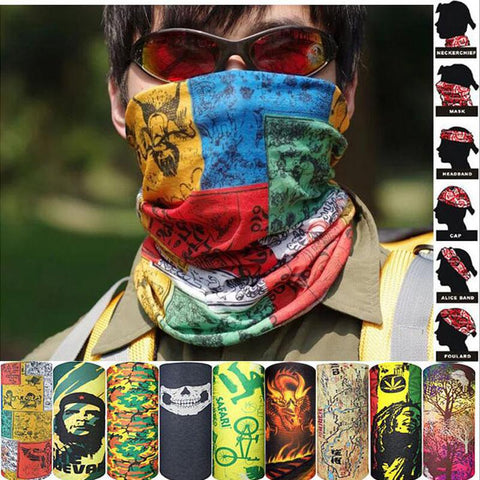 Image of Outdoor Climbing Hiking Cycling Skiing Fishing Windproof UV Protection Headwear - Free Productz