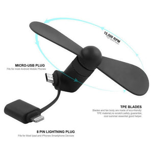 Portable USB Mobile Fan